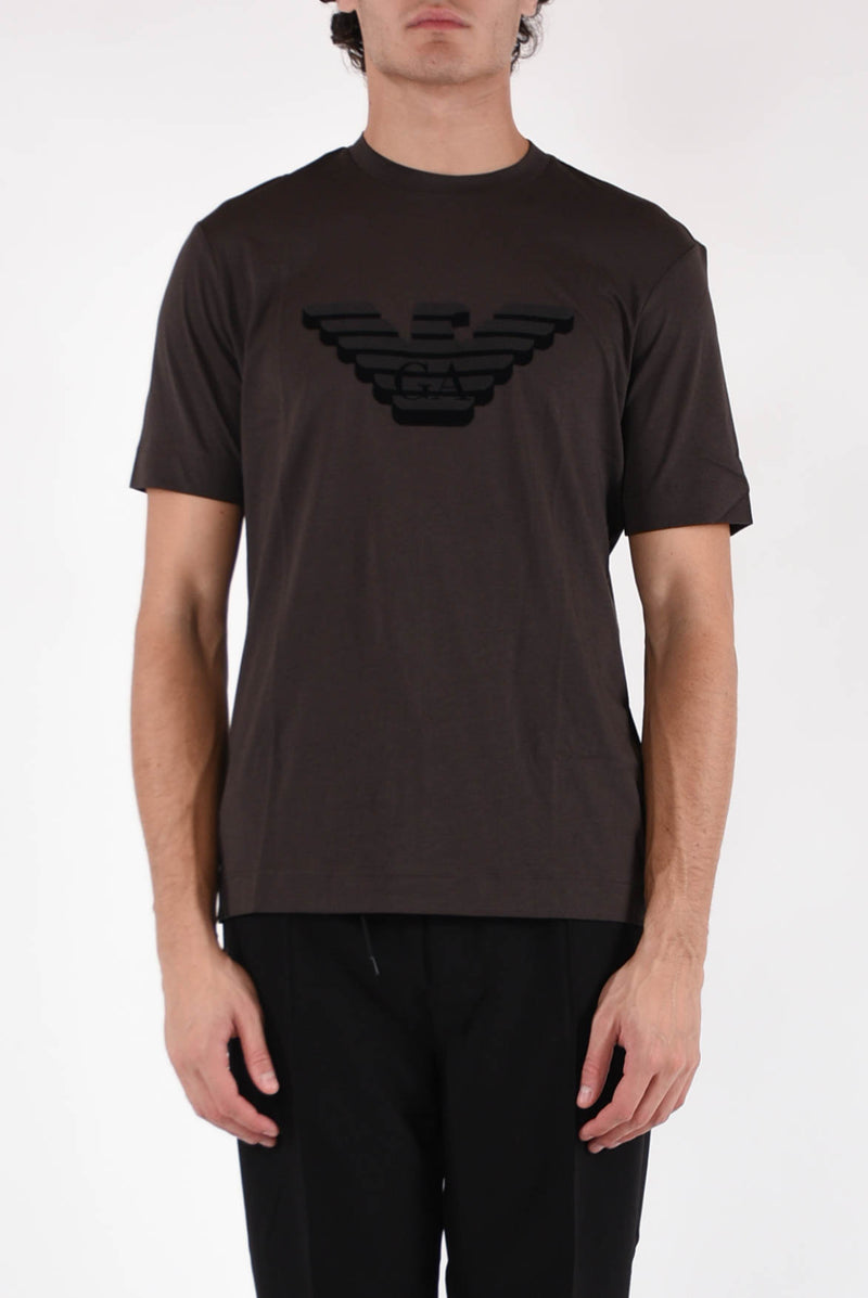EMPORIO ARMANI T-shirt in jersey pima