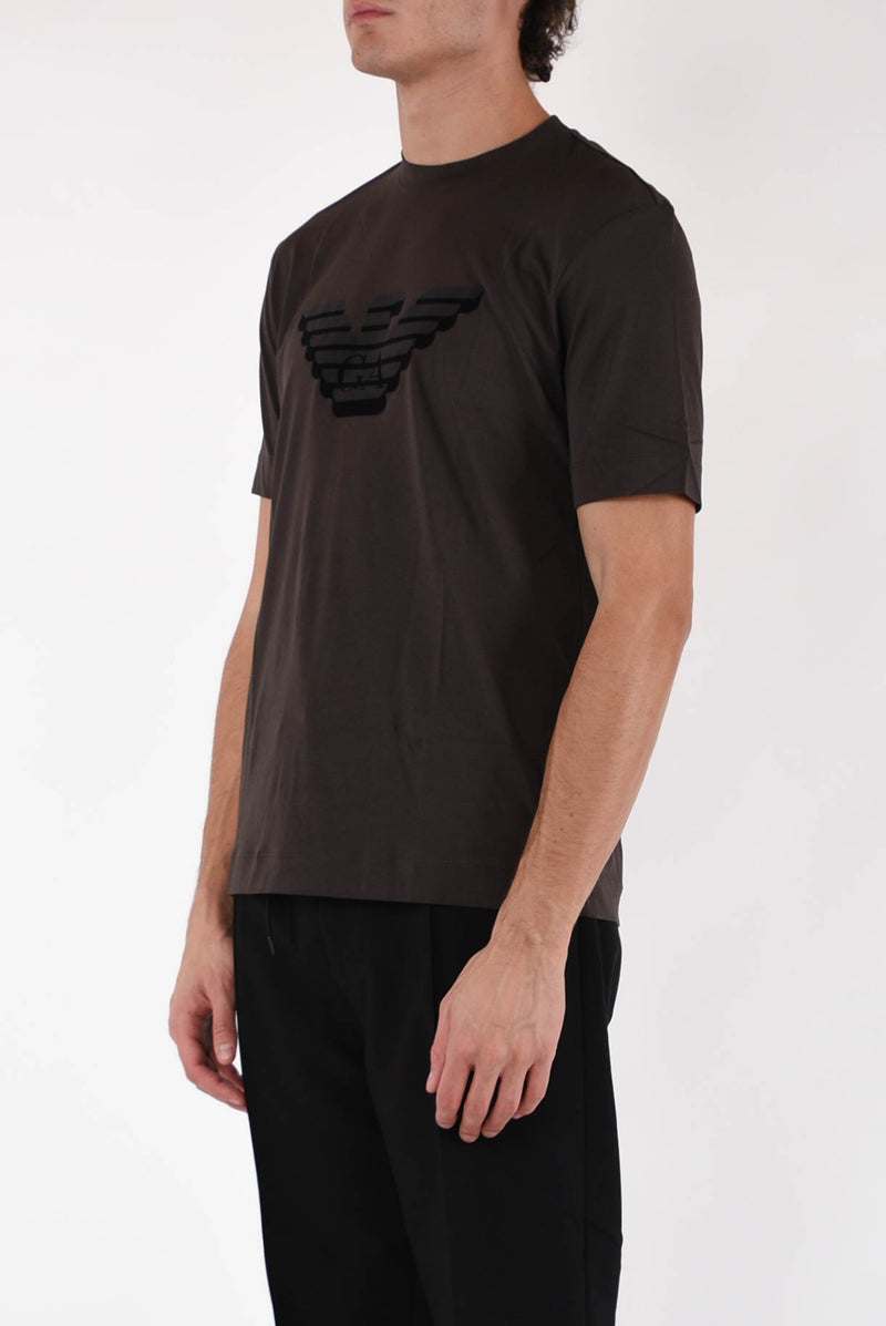 EMPORIO ARMANI T-shirt in jersey pima