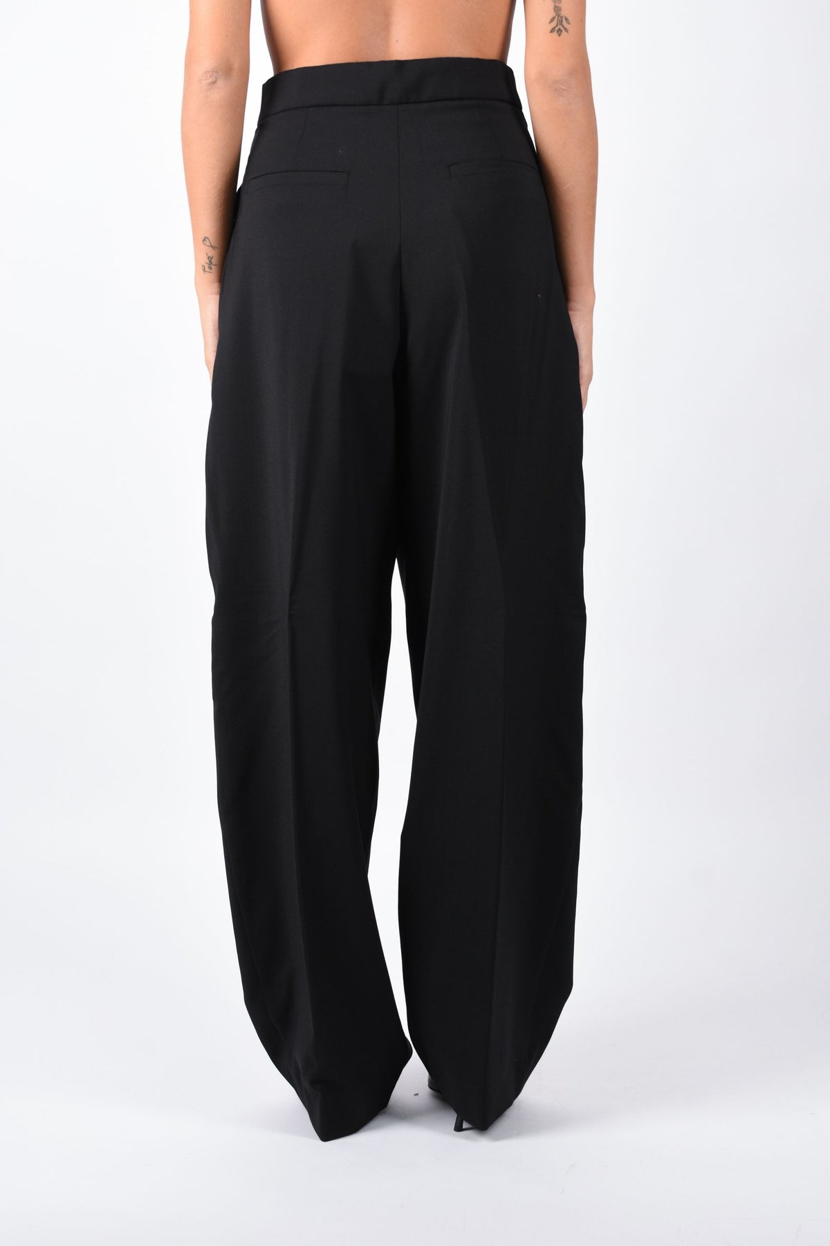 Pantalone baggy in pura lana ZORRO 2622136031