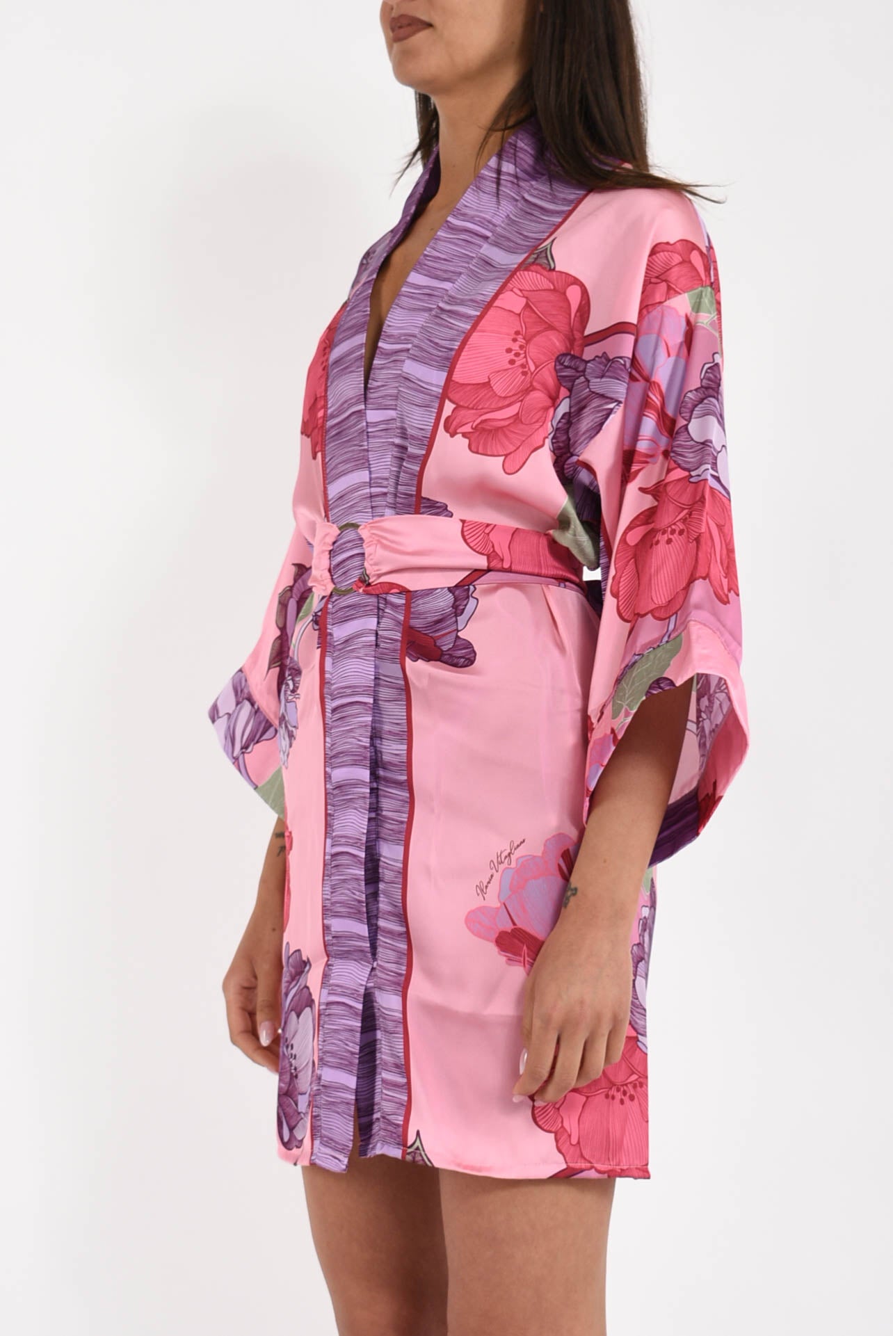 kimono in chiffon