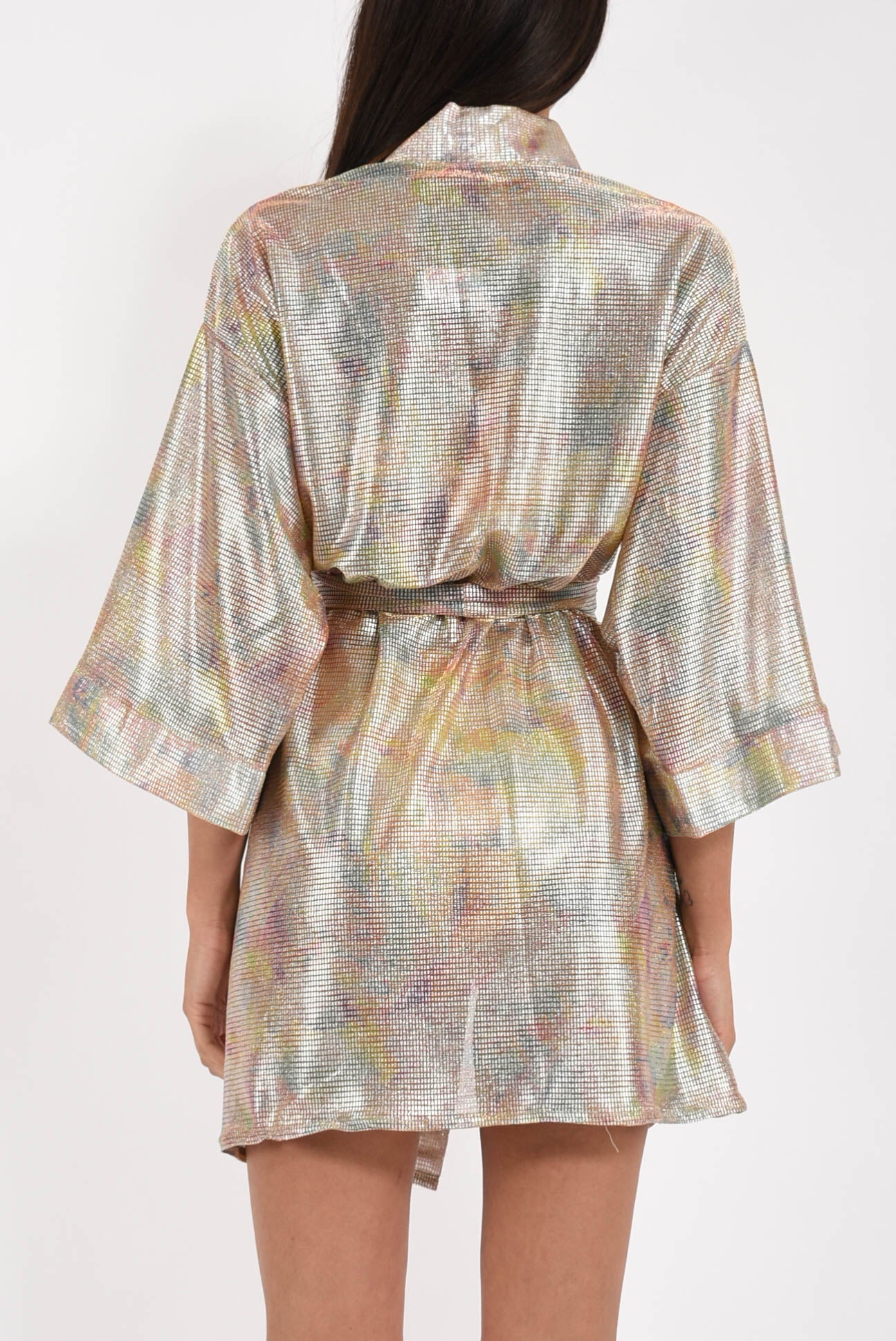 kimono in lurex