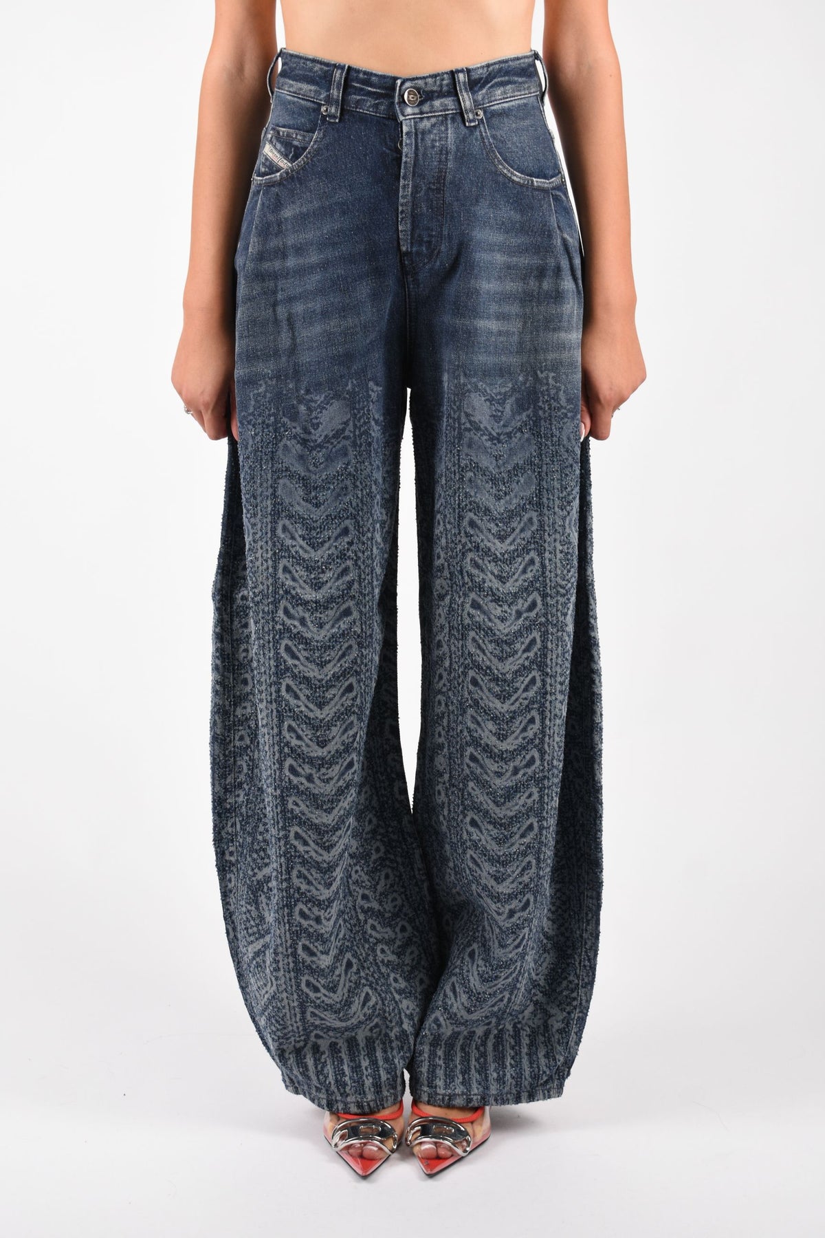 Jeans Relaxed Vita Alta 1987 D-KHELZ A24994007EV