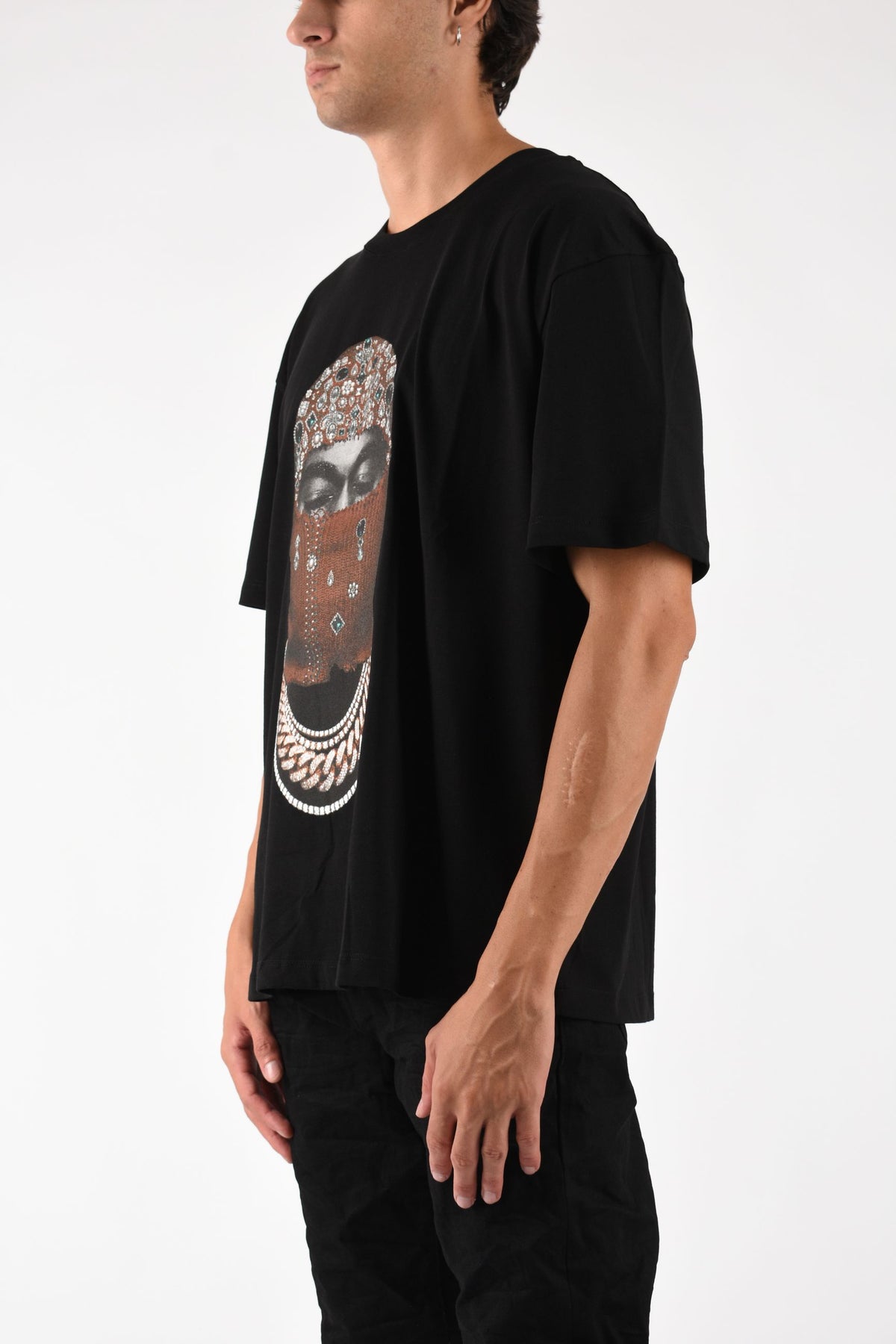 T-shirt mask jewerly print NUW26200