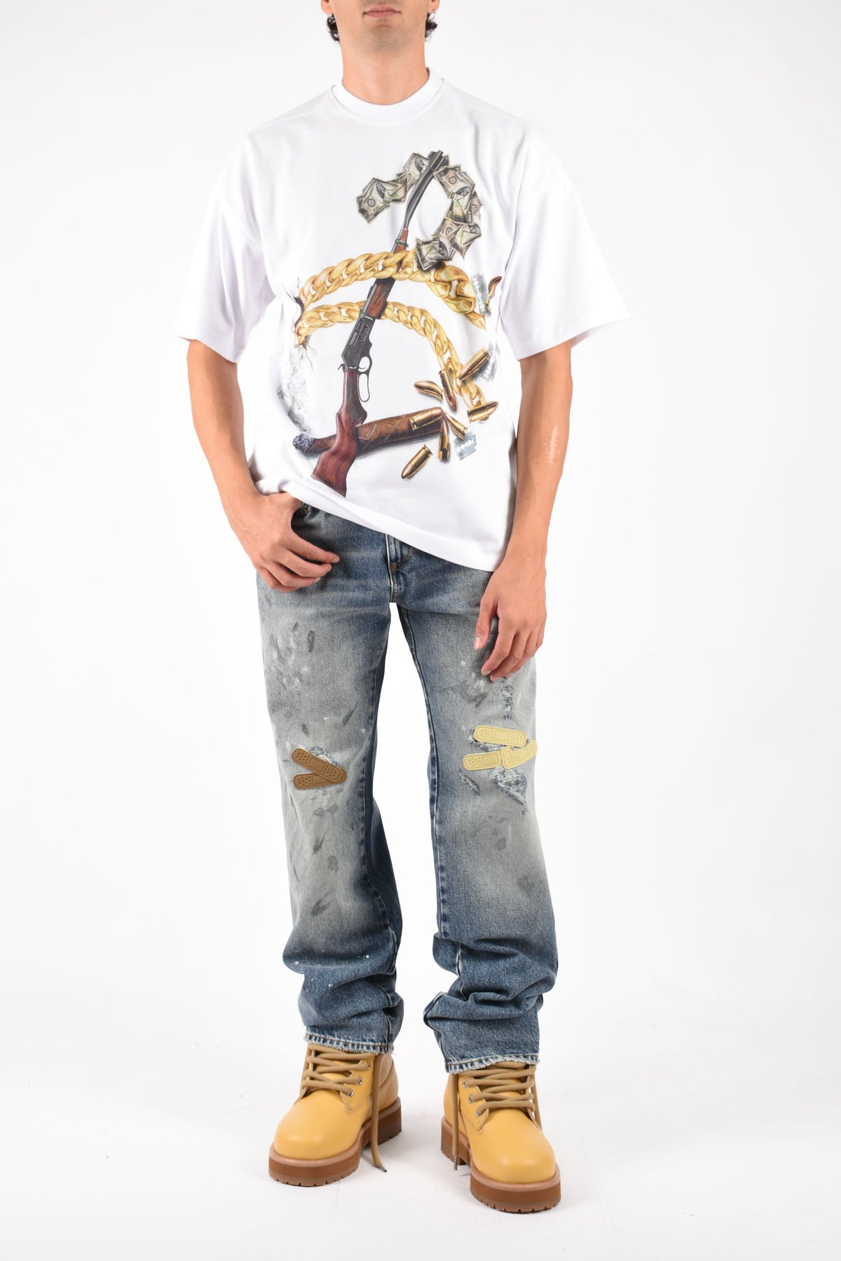 T-shirt the new boy gun