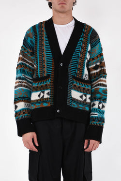 LANEUS Cardigan jacquard