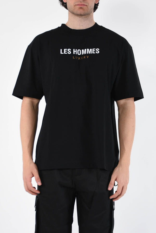 LES HOMMES T-shirt in cotone