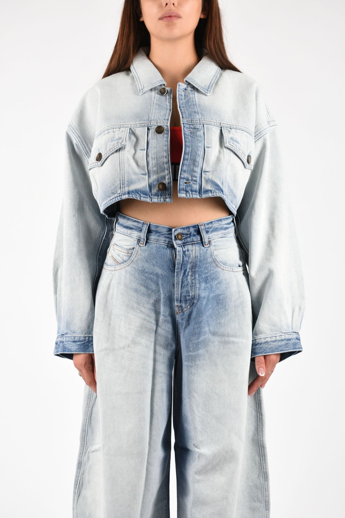 Giacca trucker oversize corta DE MALLEY