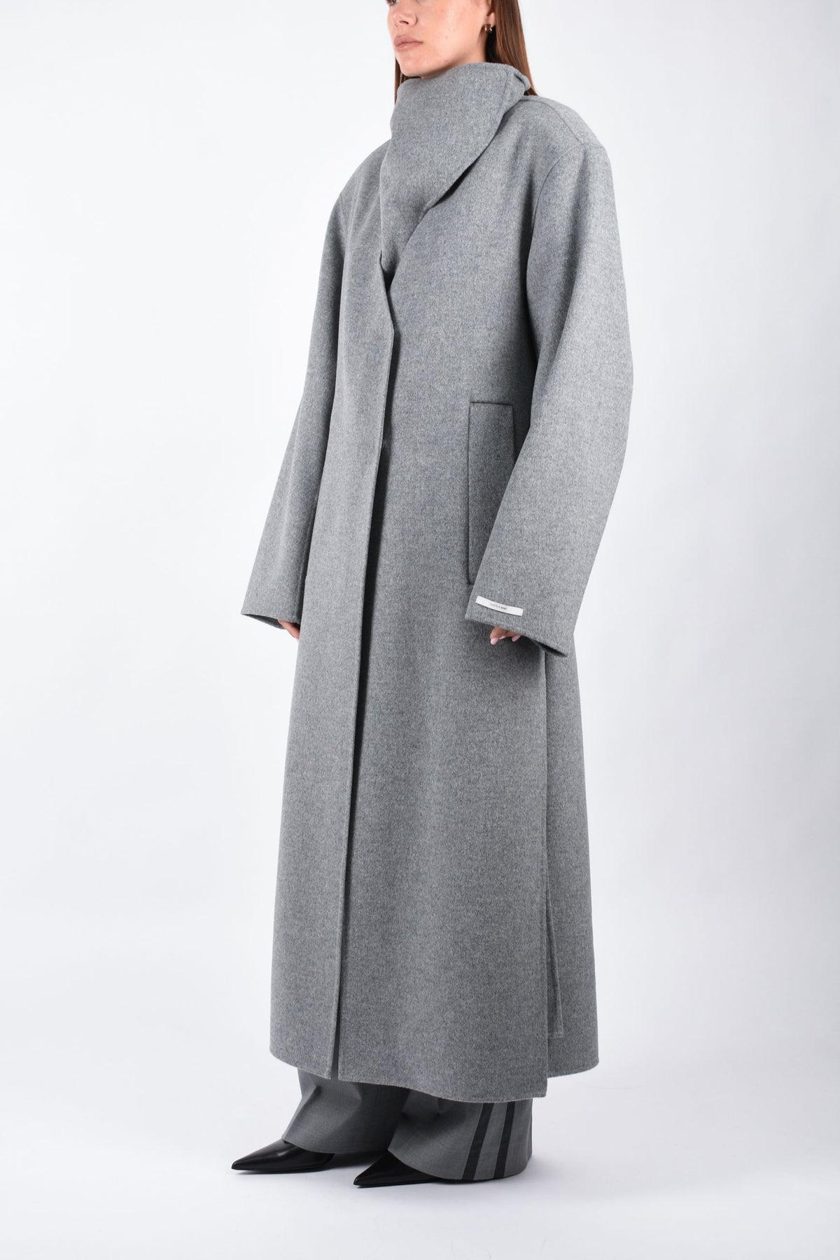 Cappotto lungo in pura lana ASSENSO 2622016043