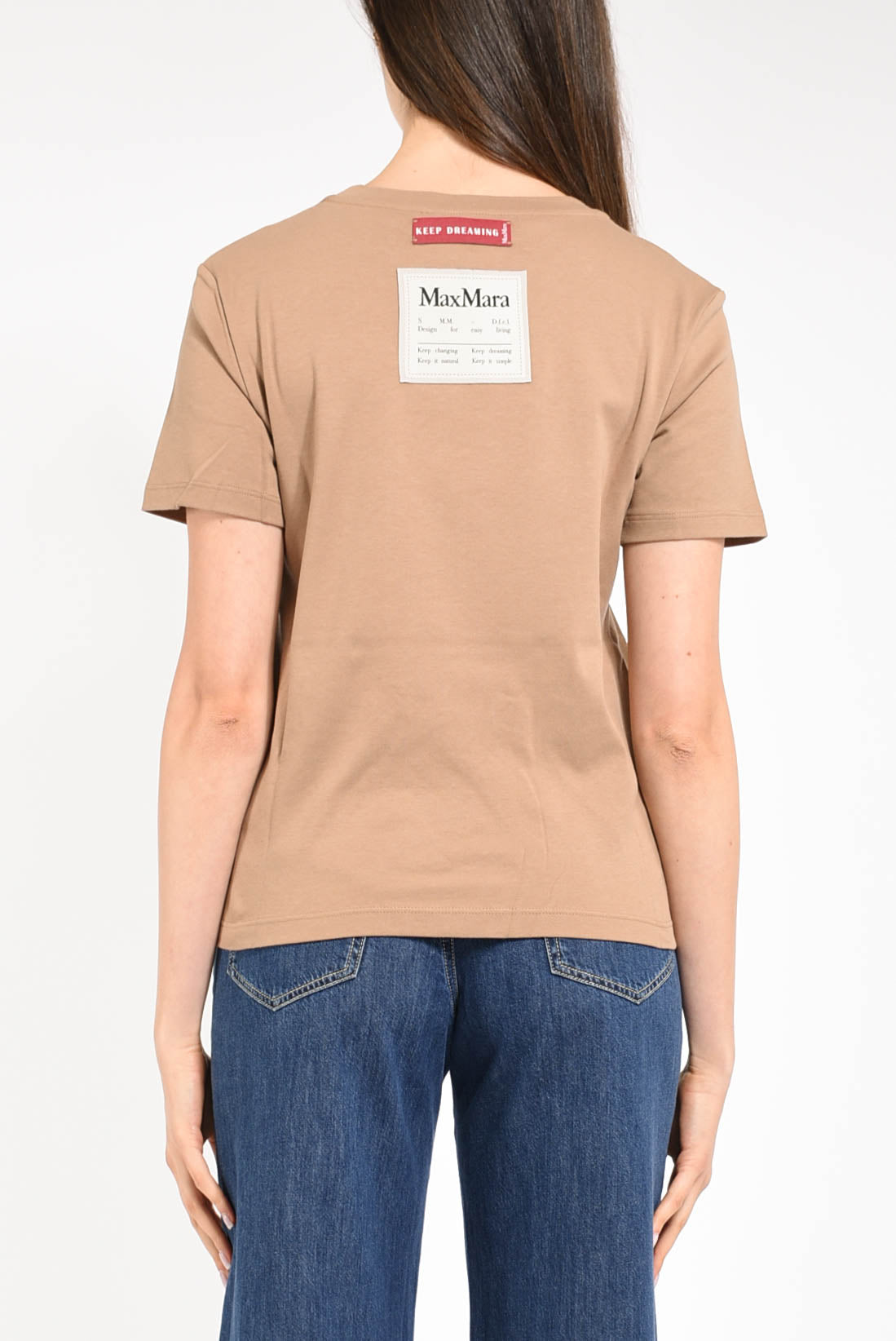 t-shirt in cotone modello gemma