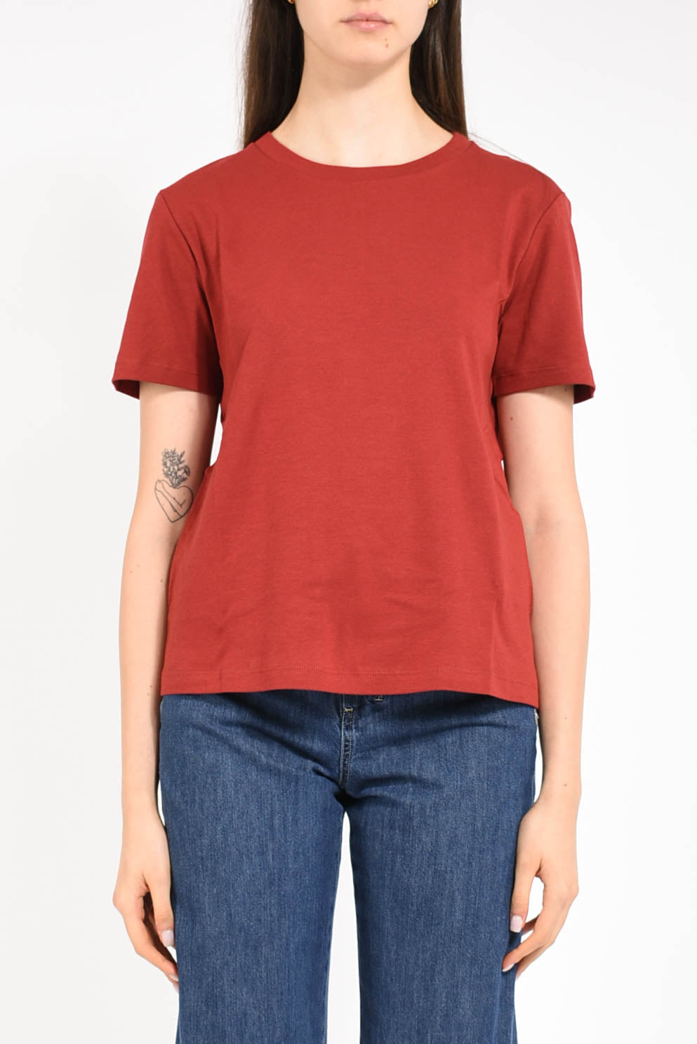 t-shirt in cotone modello gemma