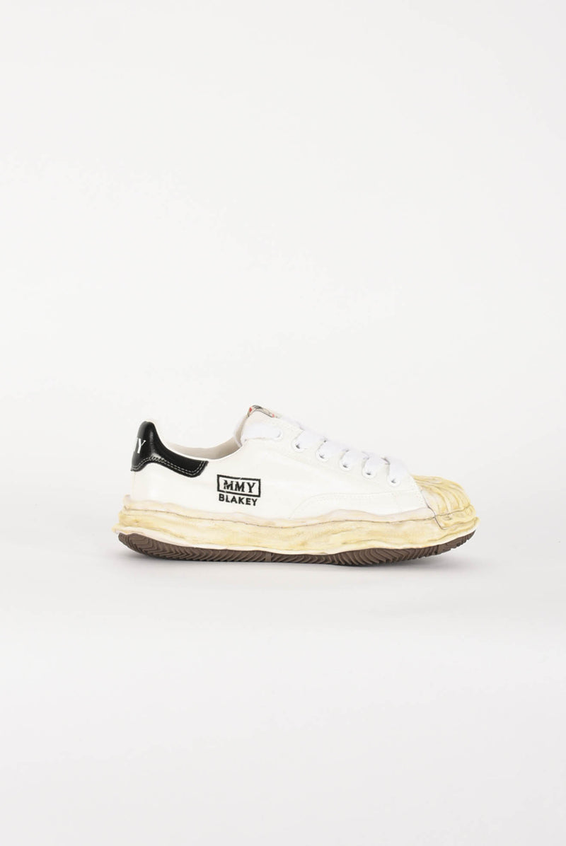 Sneakers blakey in pelle metalizzata