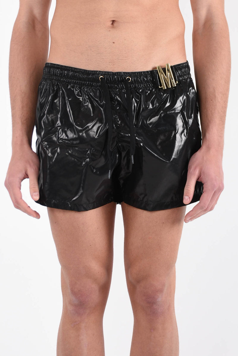 MOSCHINO SWIM Costume boxer laminato