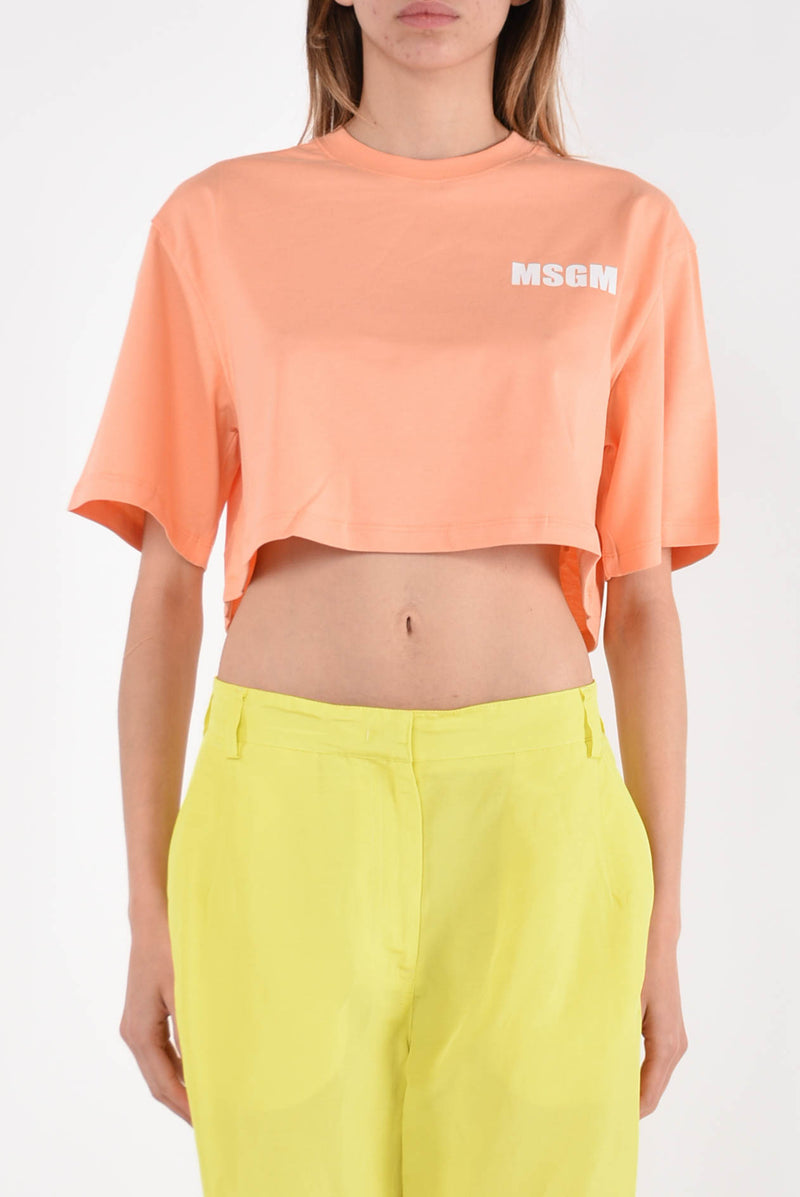 MSGM t-shirt cropped