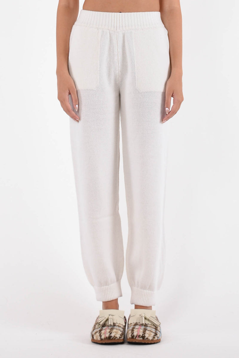 MSGM pantaloni joggers in lana