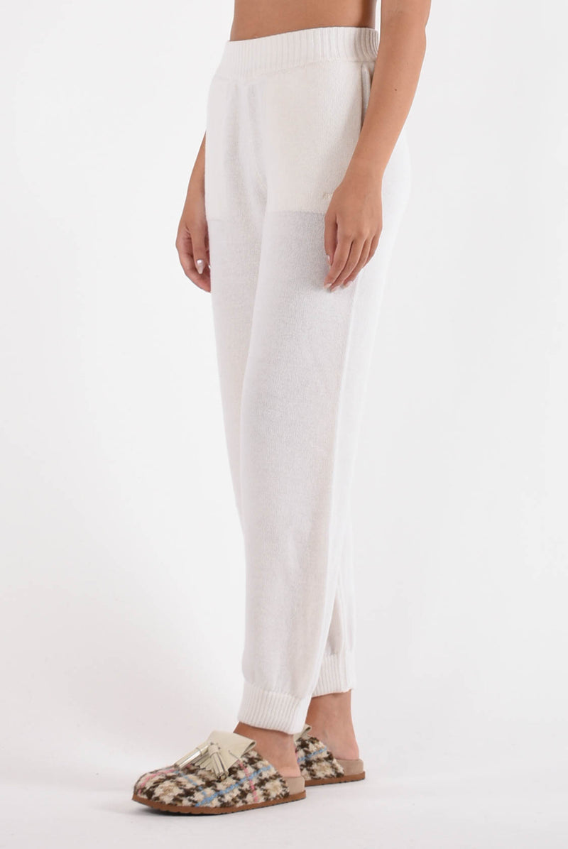 MSGM pantaloni joggers in lana