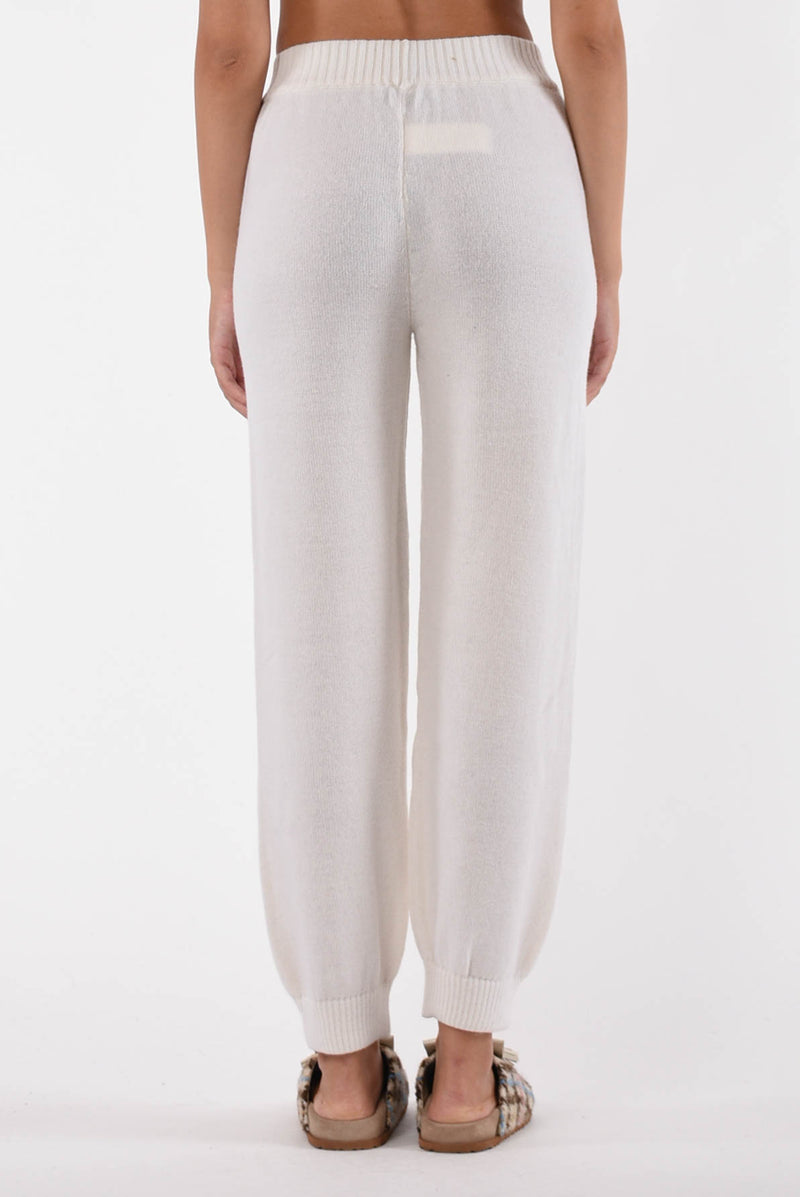 MSGM pantaloni joggers in lana
