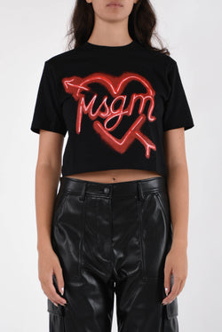 MSGM t-shirt con logo