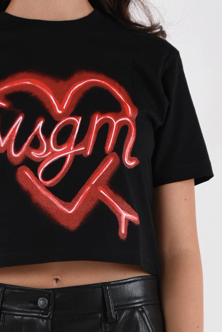 MSGM t-shirt con logo