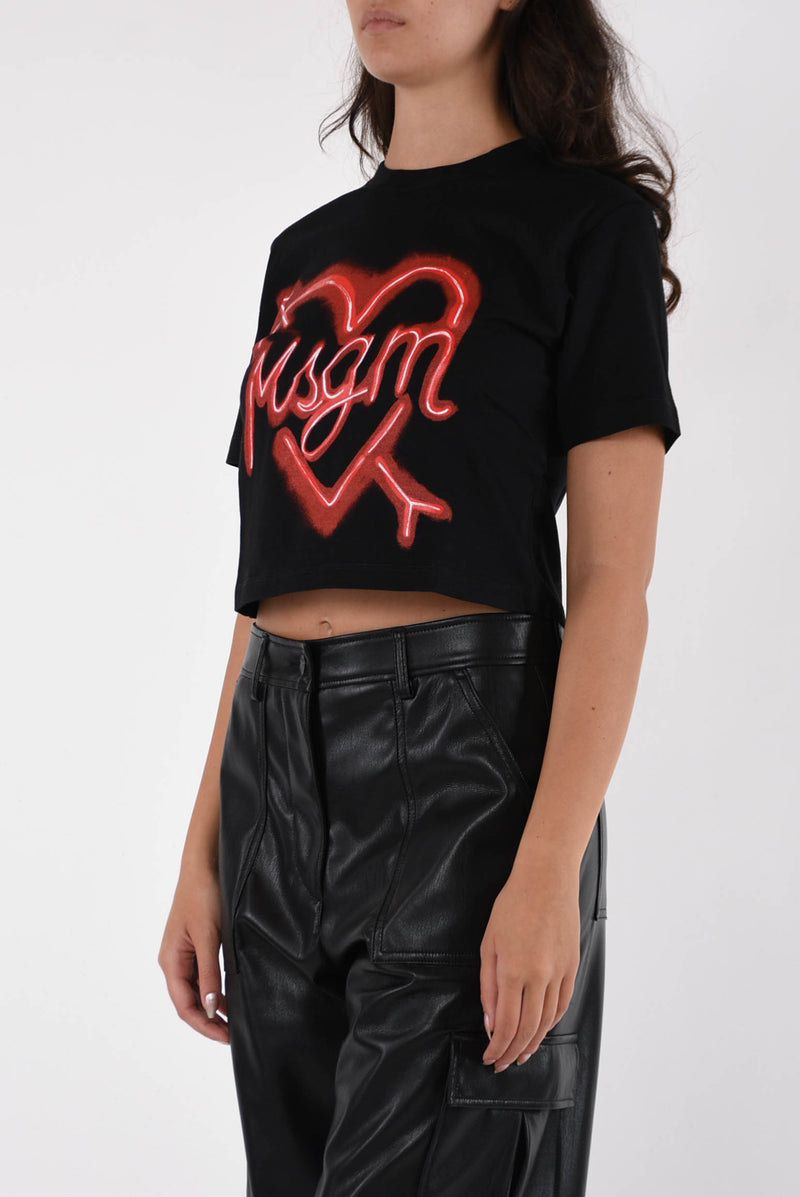 MSGM t-shirt con logo