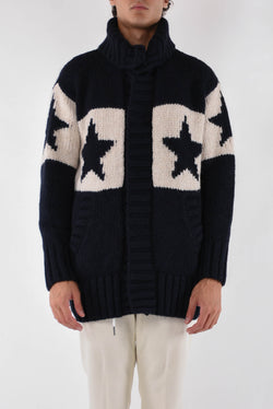 N°21 Cardigan intarsio