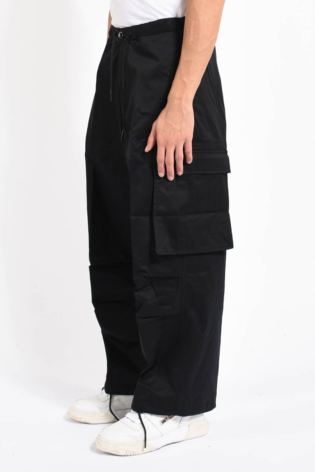 Pantaloni cargo in cotone