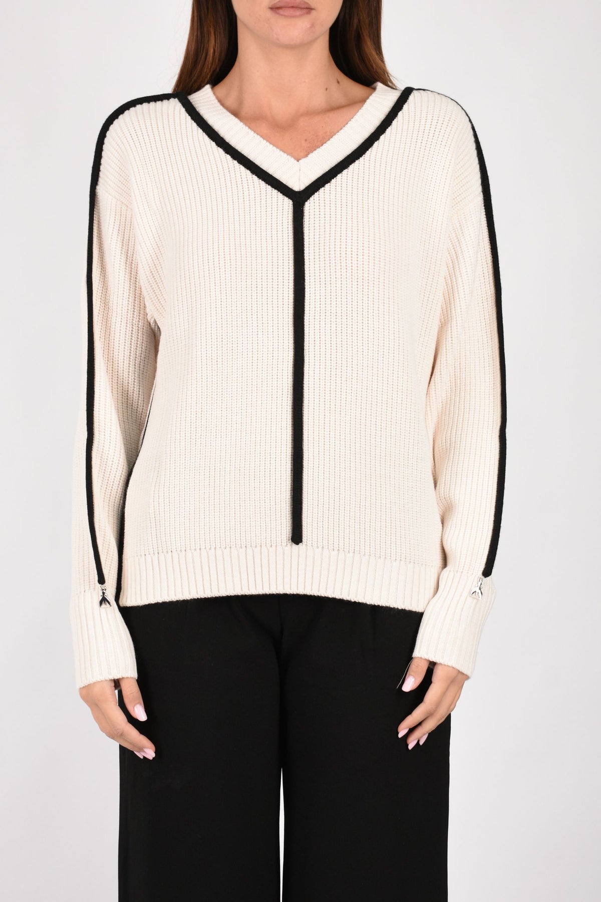 Maglia fluida in misto lana 8K0312KK006