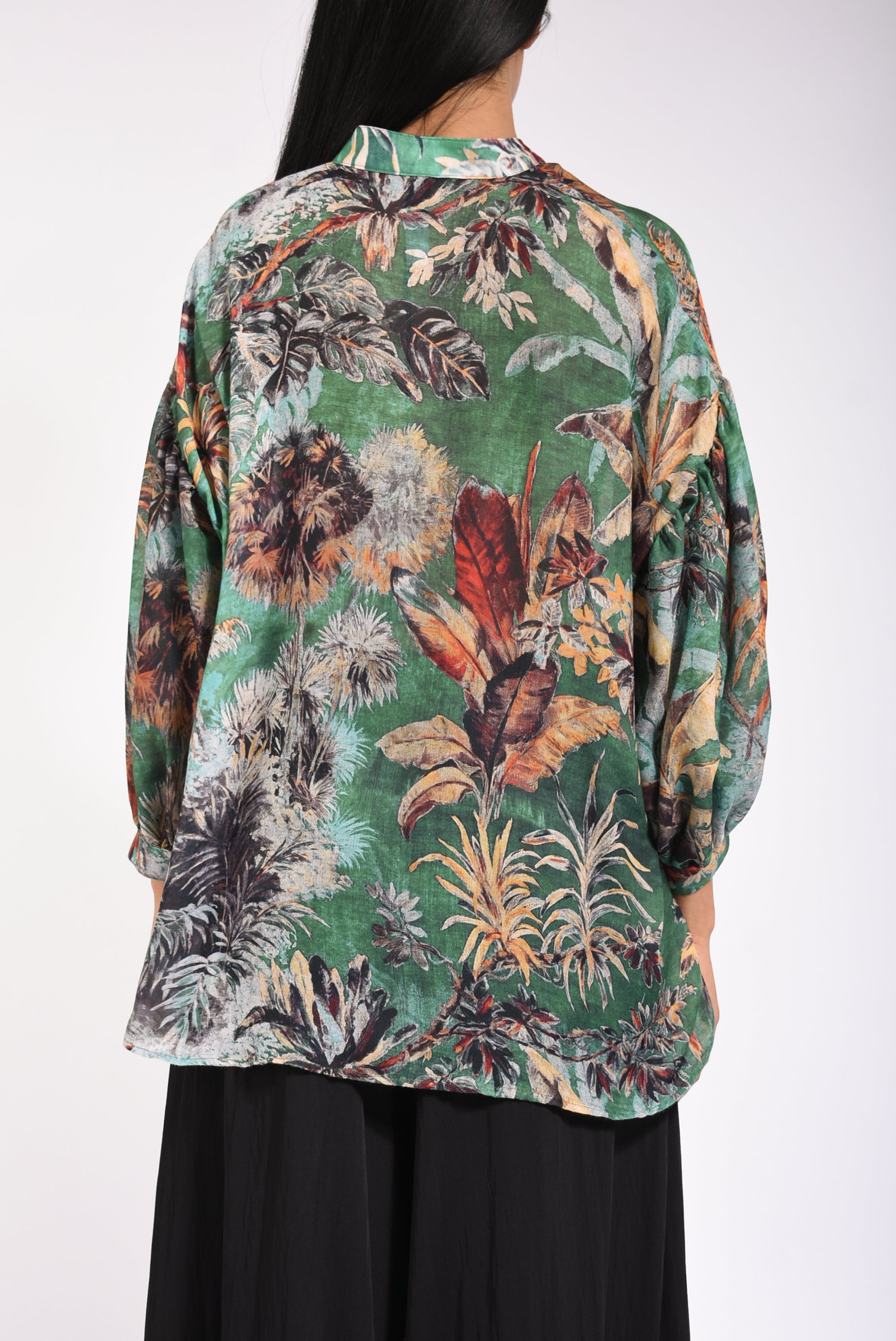 camicia a fantasia