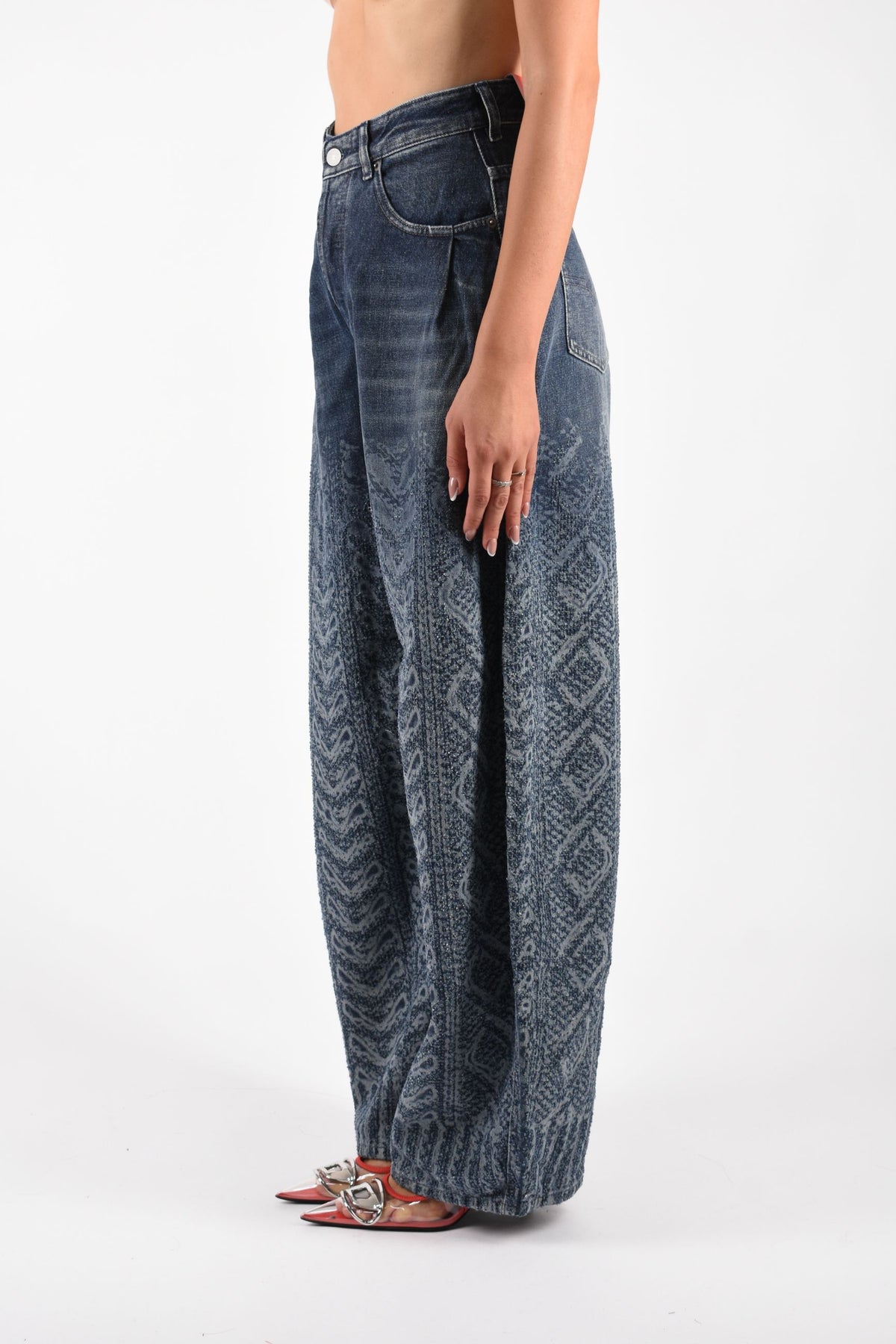 Jeans Relaxed Vita Alta 1987 D-KHELZ A24994007EV