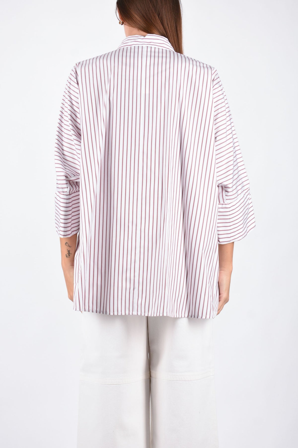 Camicia in cotone a righe SMMAVENUE 2629196021600