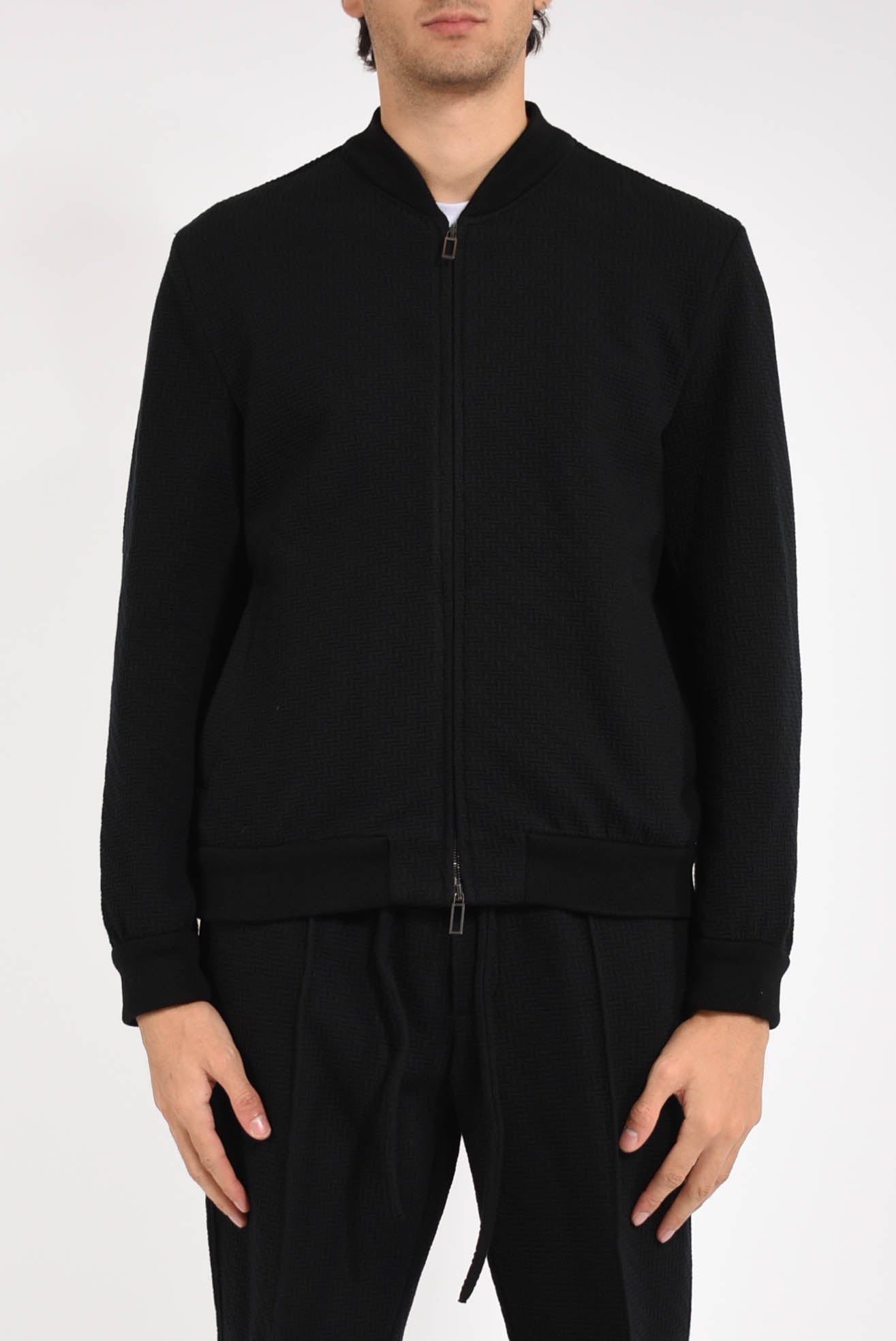 Bomber in misto cotone