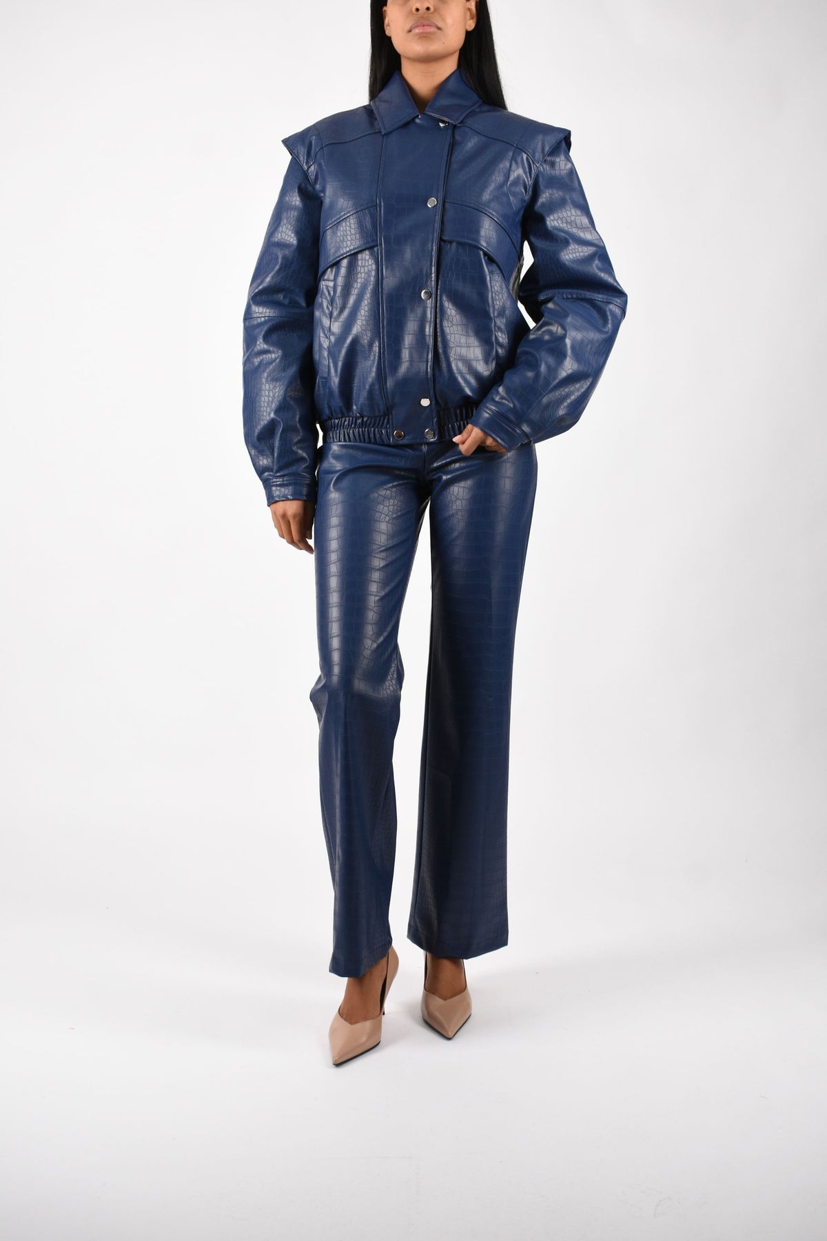 PANTALONI IN ECOPELLE PA256COC
