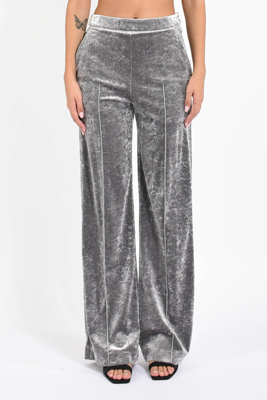 Pantaloni Essential in velluto