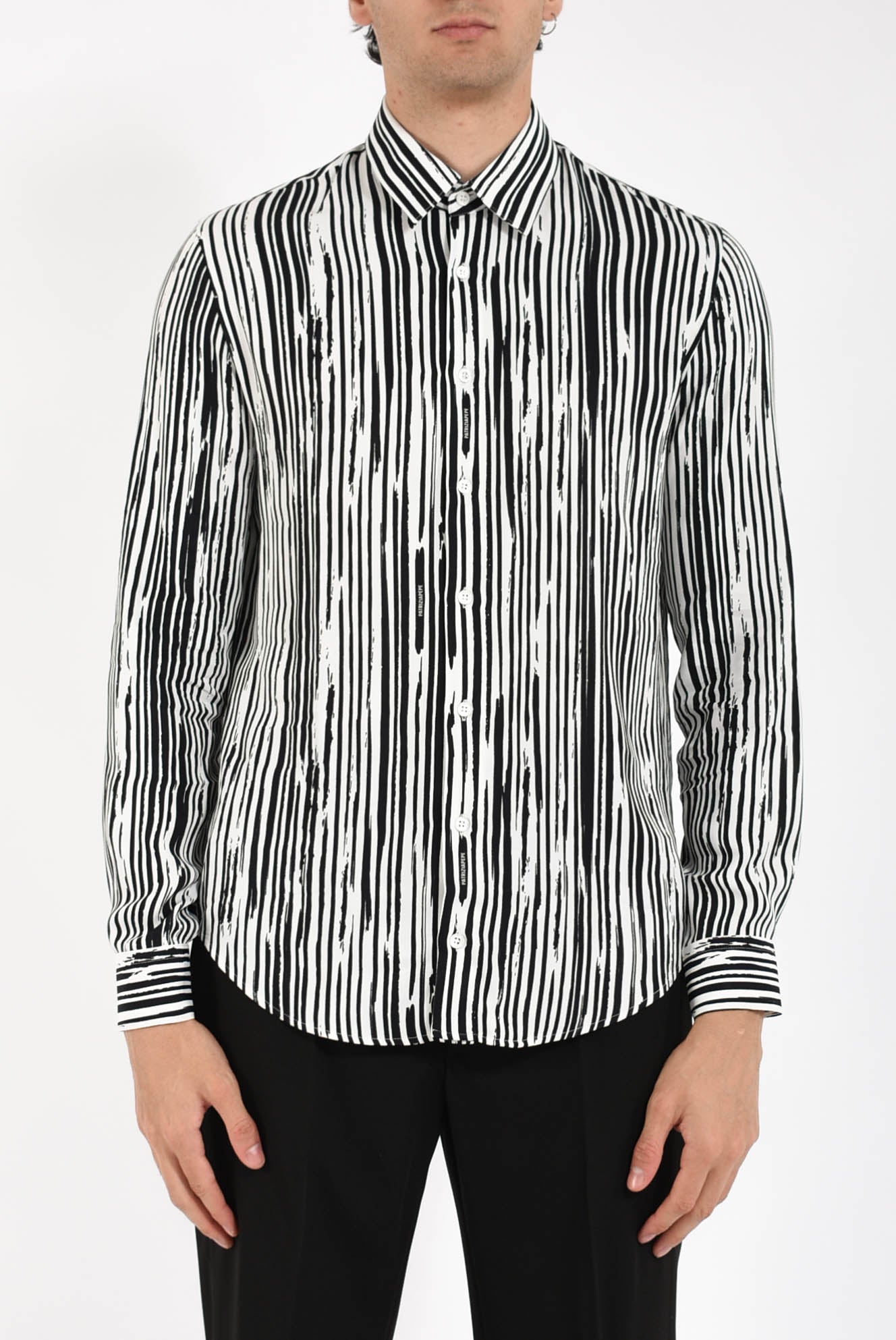 Camicia fantasia in viscosa