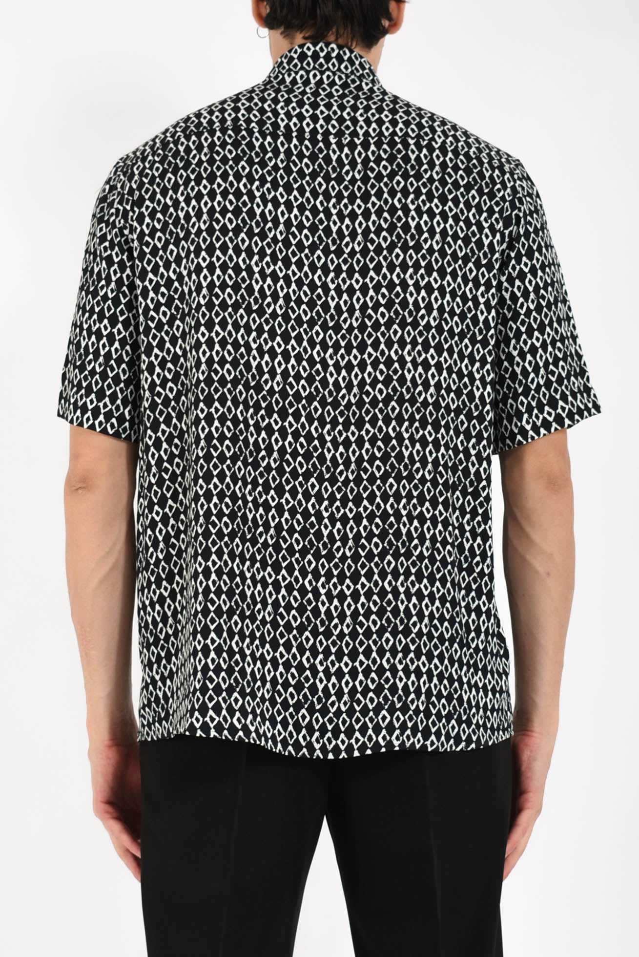 Camicia fantasia in viscosa