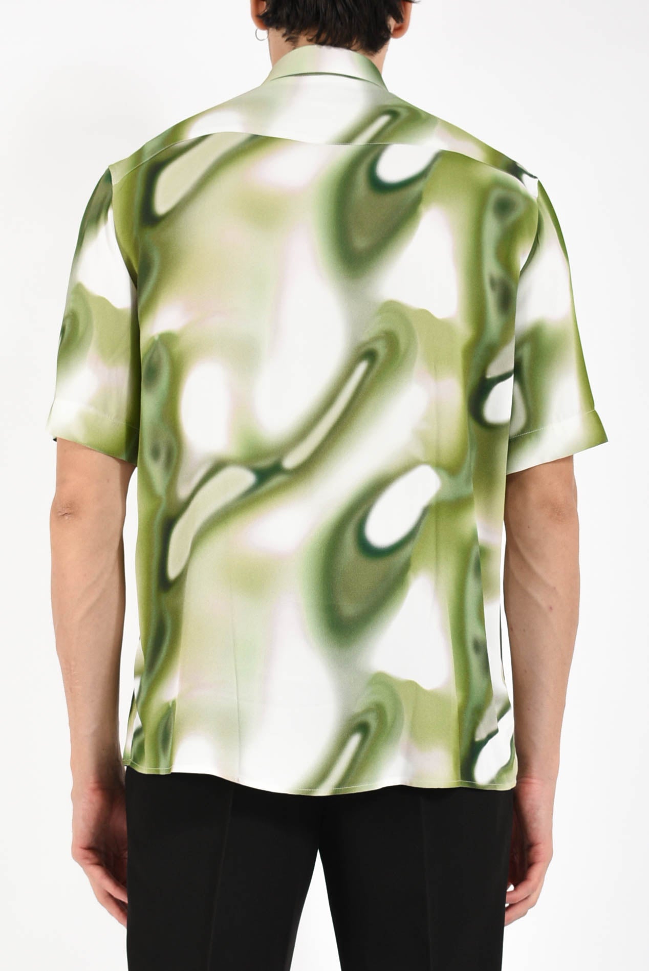 Camicia fantasia in viscosa