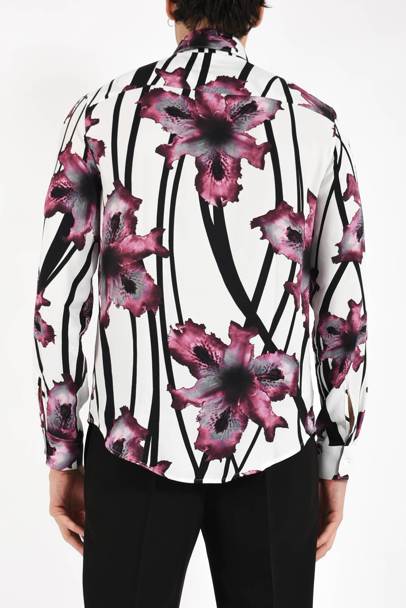 Camicia fantasia in viscosa