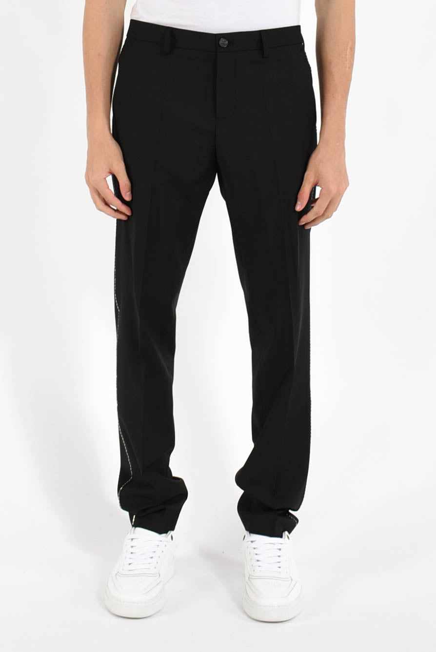 Pantaloni in lana strech