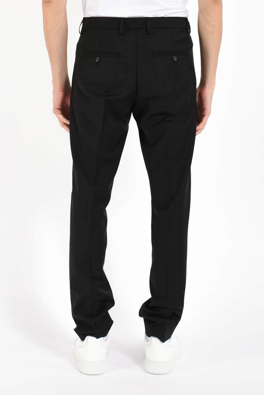 Pantaloni in lana strech