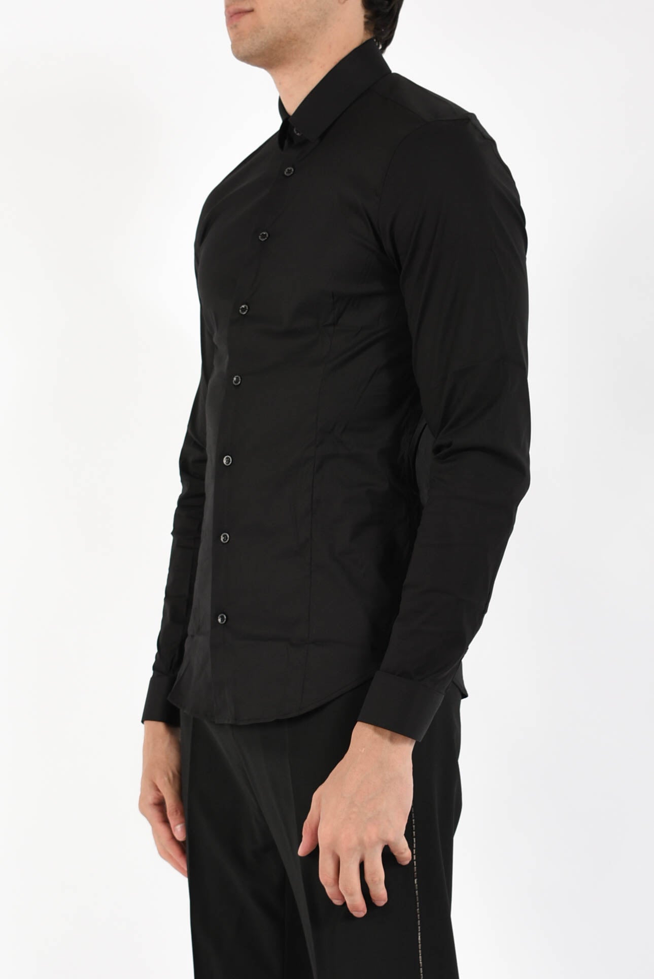 Camicia in popeline strech