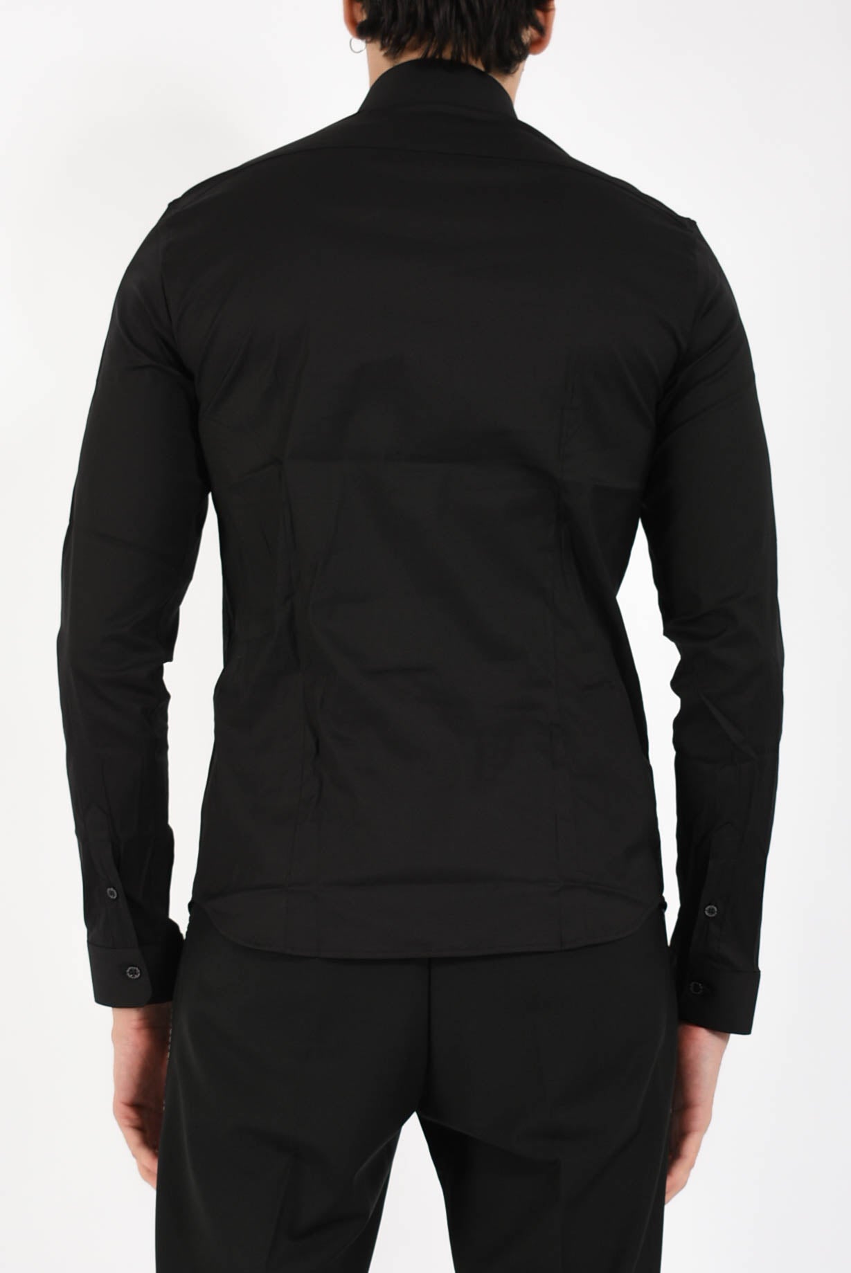 Camicia in popeline strech