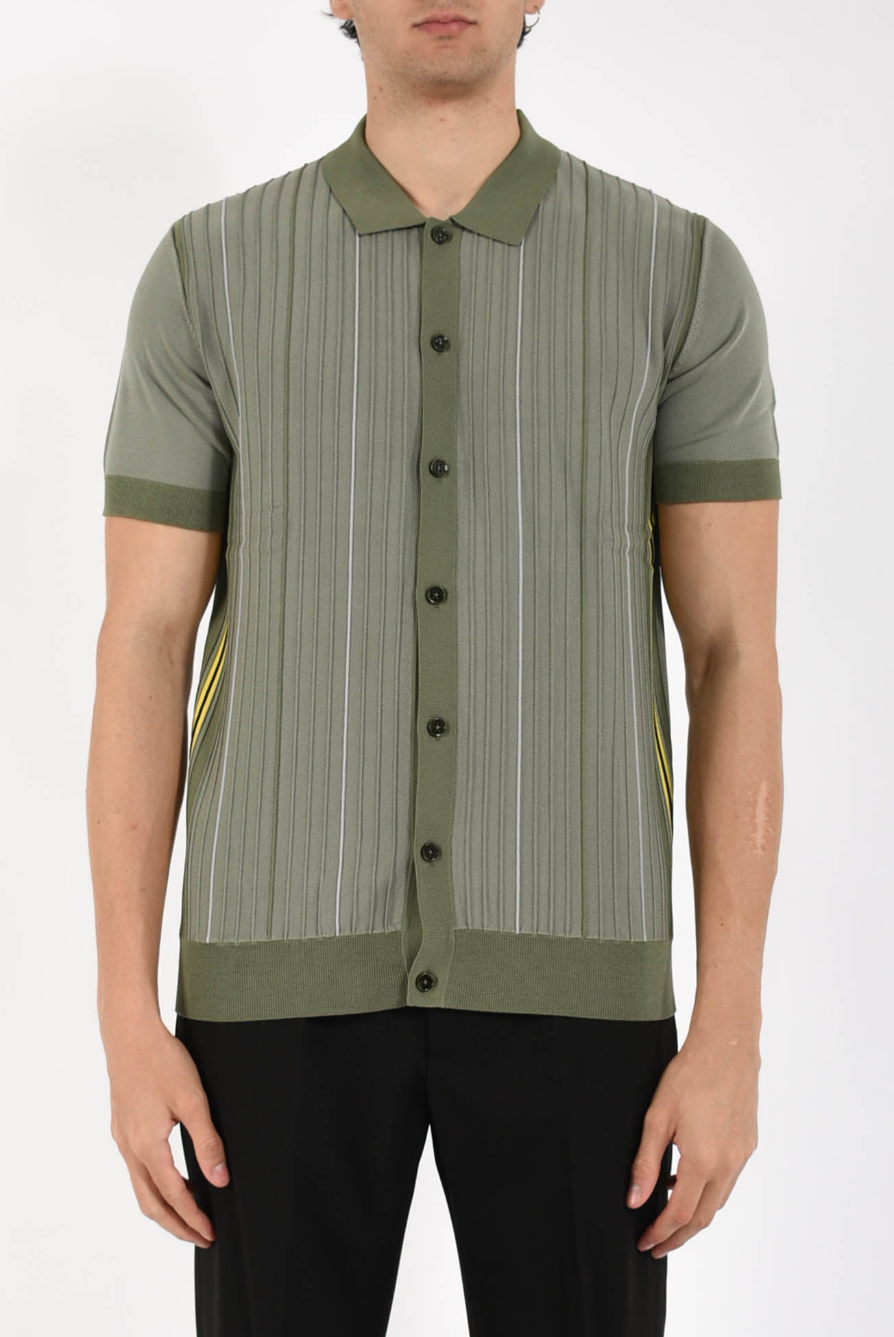 Polo camicia in viscosa