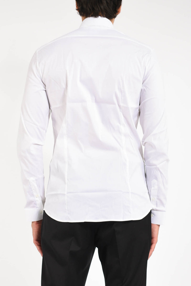Camicia in popeline strech