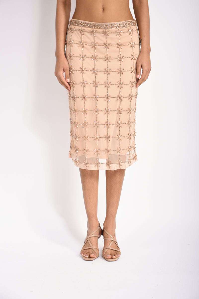 gonna midi in tulle new carrieri