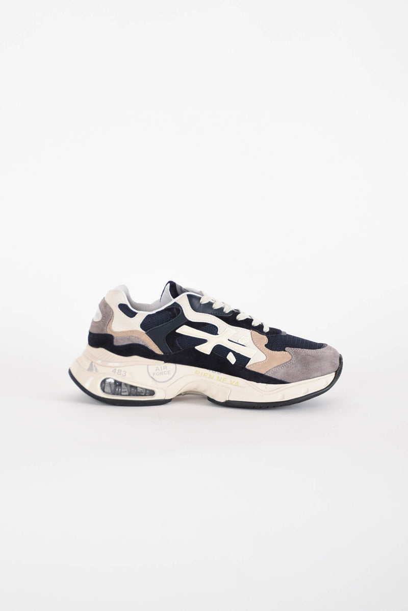 PREMIATA Sneakers SHARKY in pelle