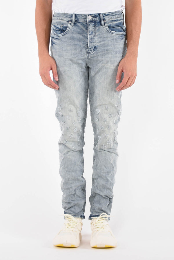 PURPLE Jeans tuffetage monogram