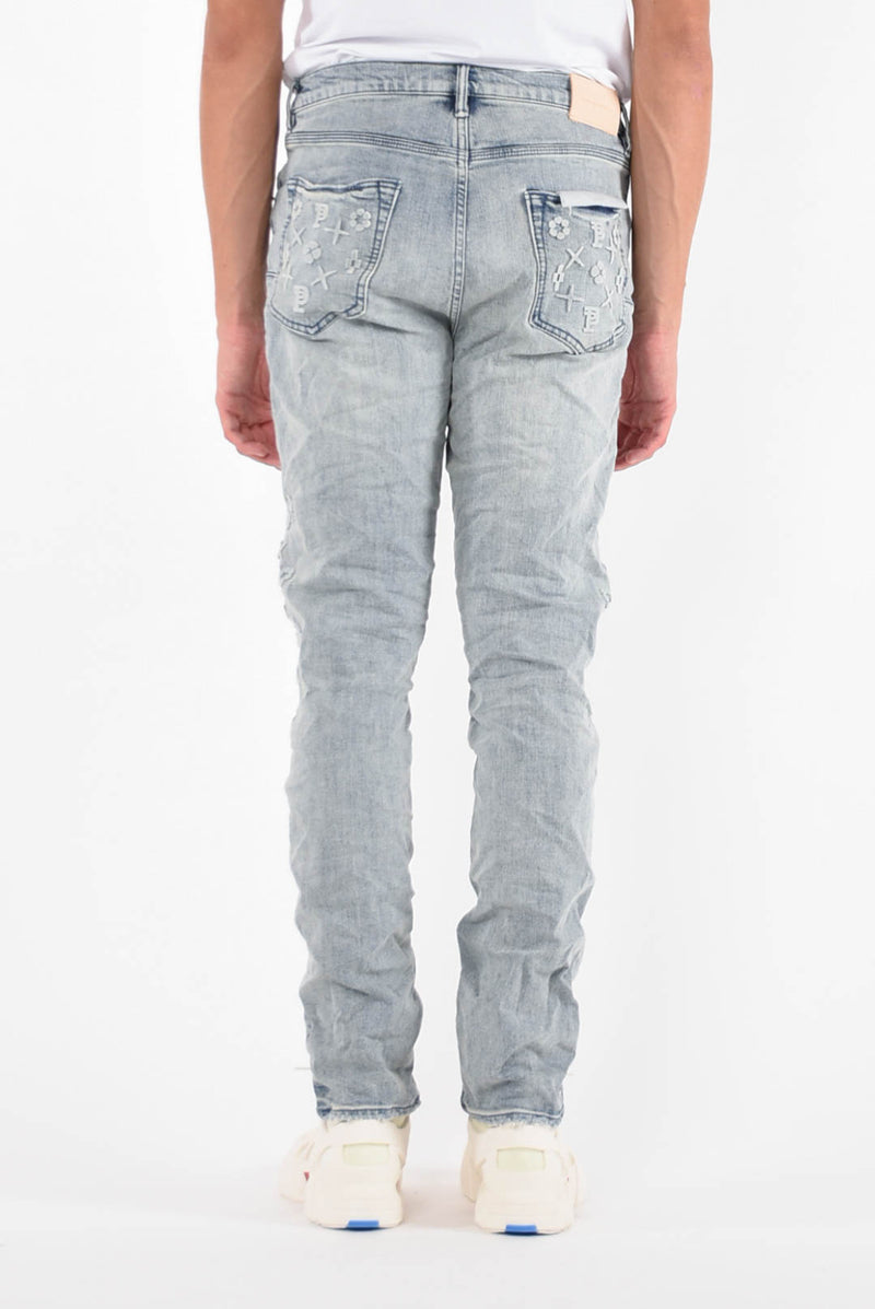 PURPLE Jeans tuffetage monogram