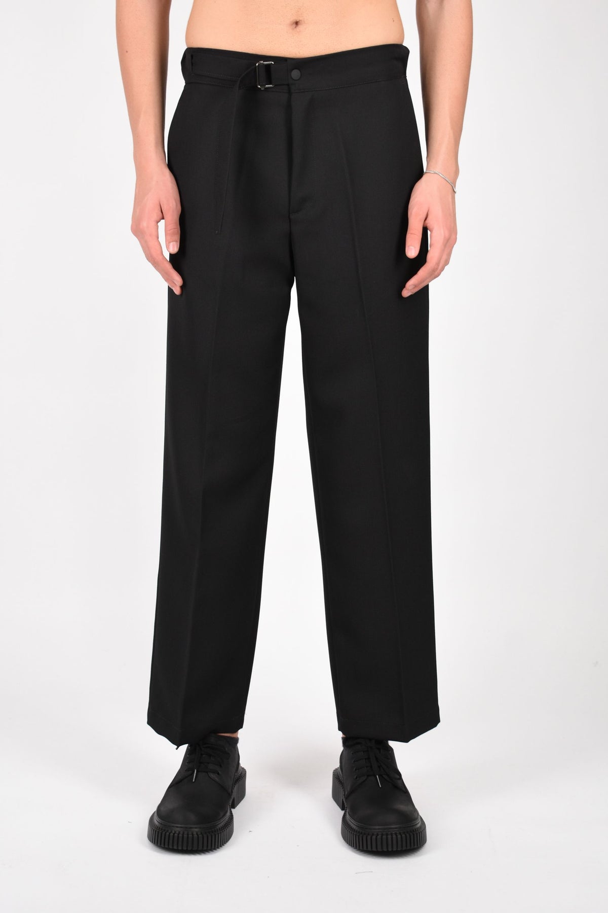 Pantaloni John dallas in fresco lana 26F03
