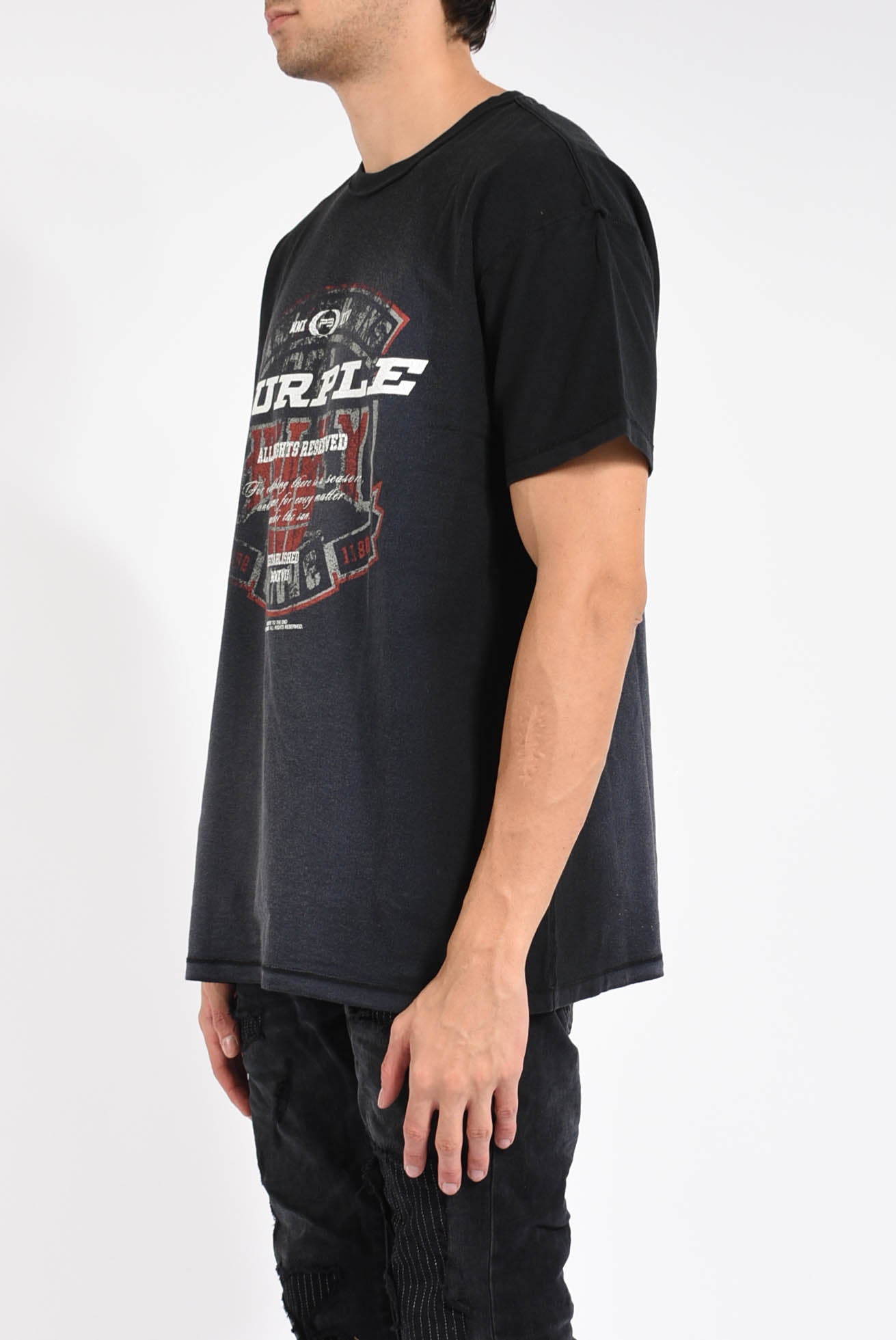 T-shirt textured