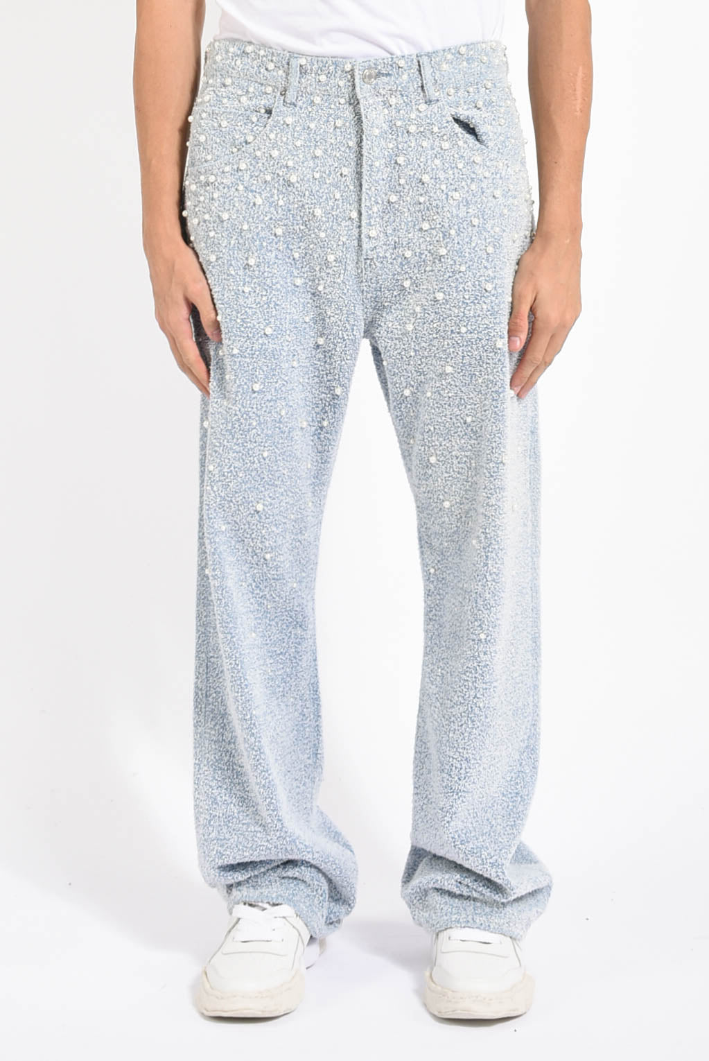 Jeans texture pearl