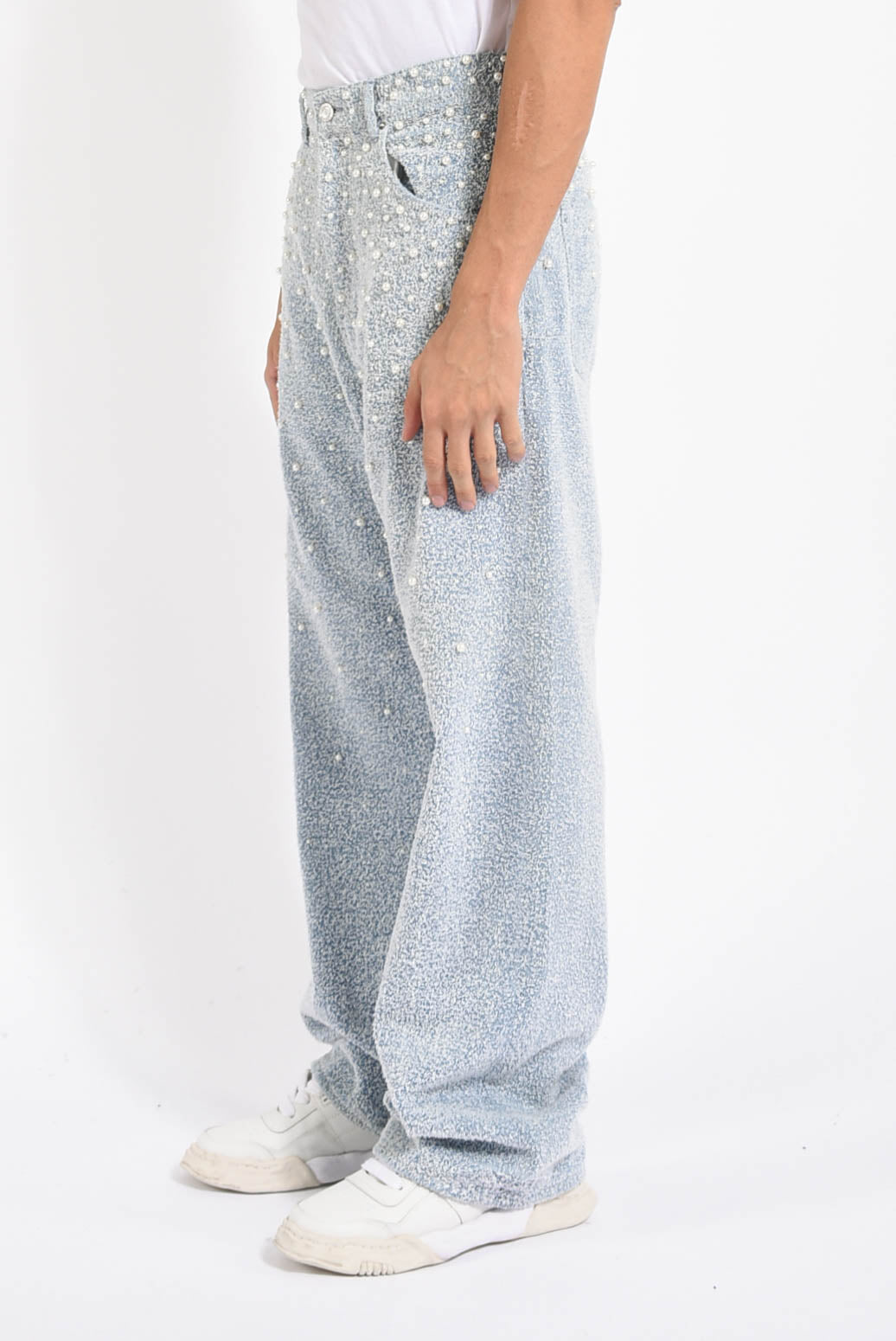 Jeans texture pearl